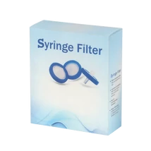 Nem steril hidrofób PVDF fecskendőszűrő, pórusméret: 0,45μm,  átmérő: 4mm